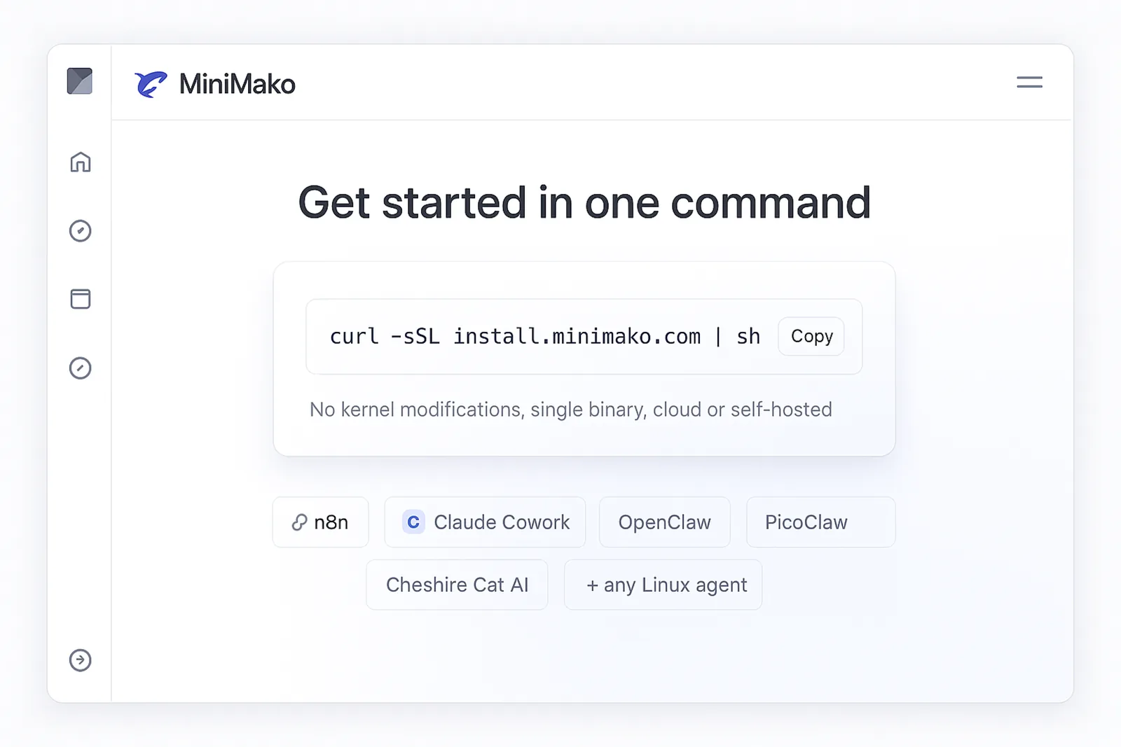 MiniMako, deploy e compliance